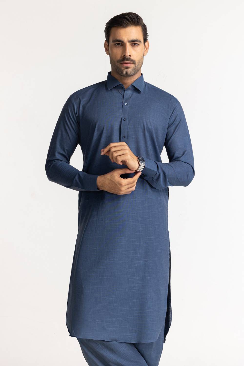 Concept Slub Unstitched Fabric Cotton-LF