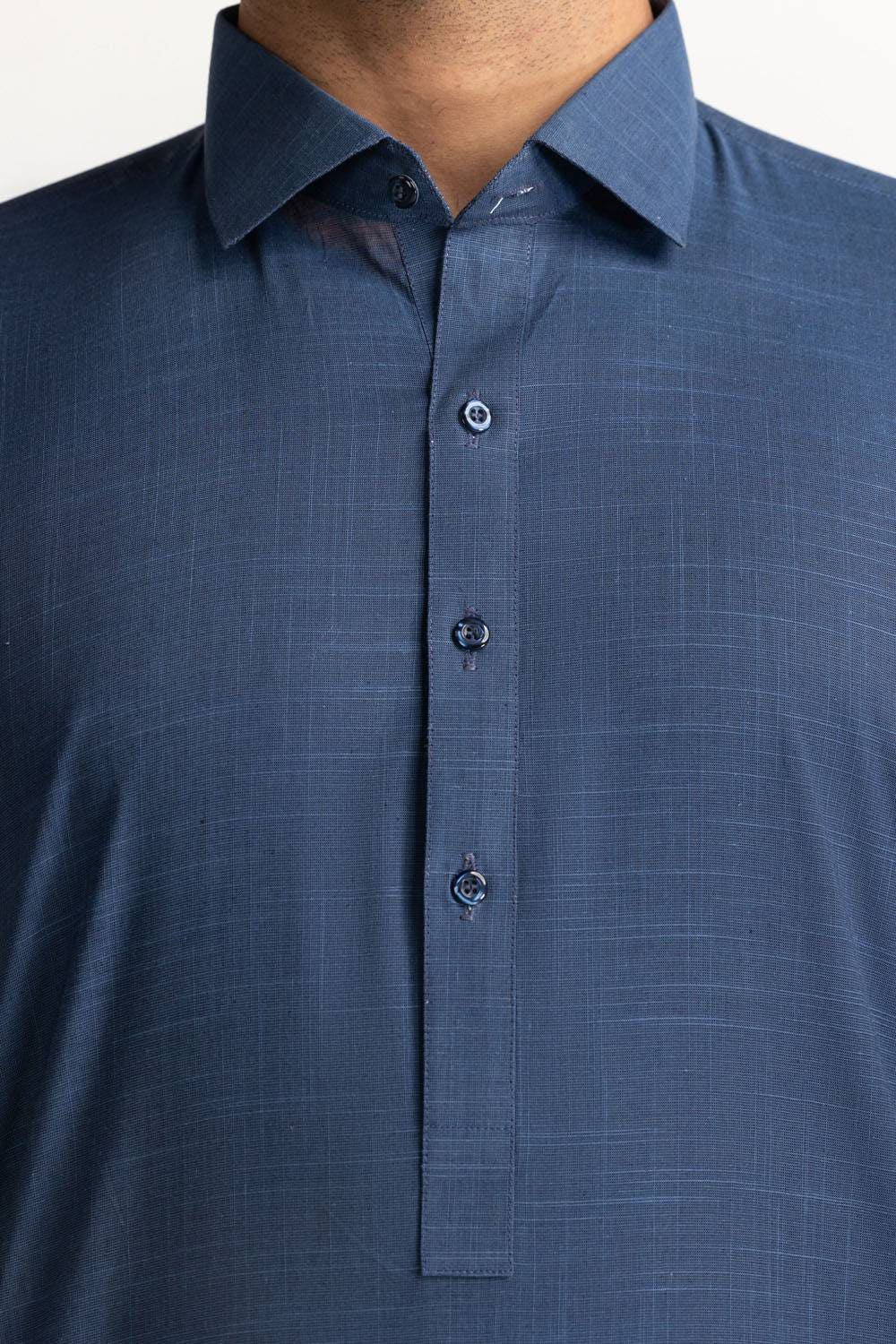 Concept Slub Unstitched Fabric Cotton-LF