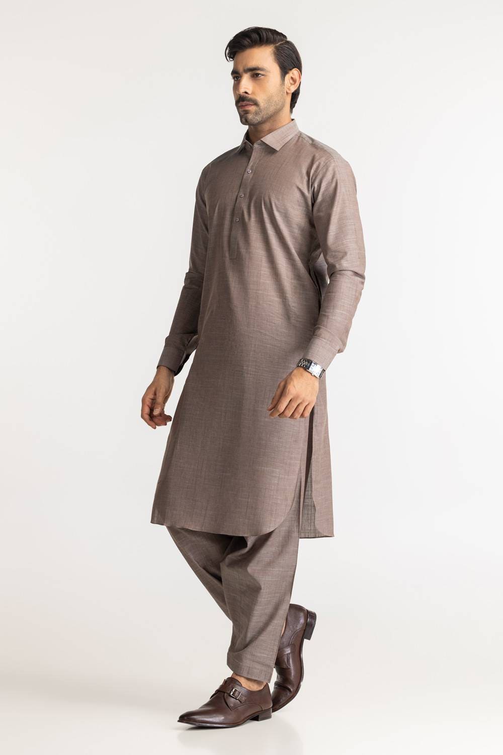 Concept Slub Unstitched Fabric Cotton-LF