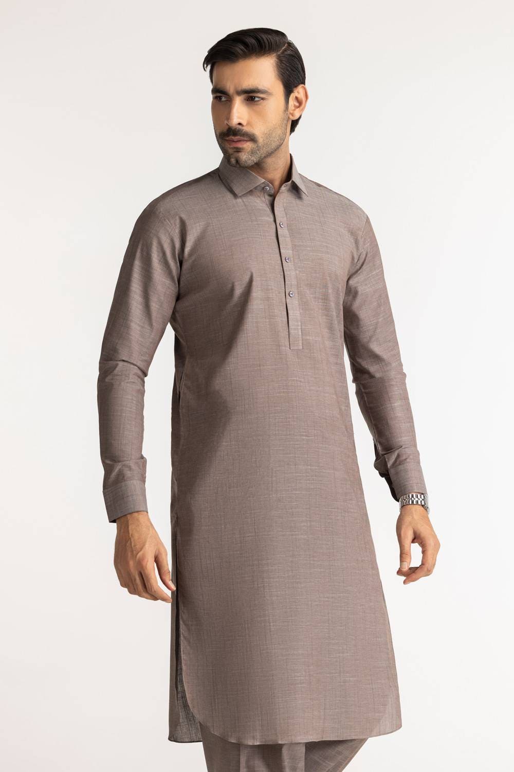 Concept Slub Unstitched Fabric Cotton-LF