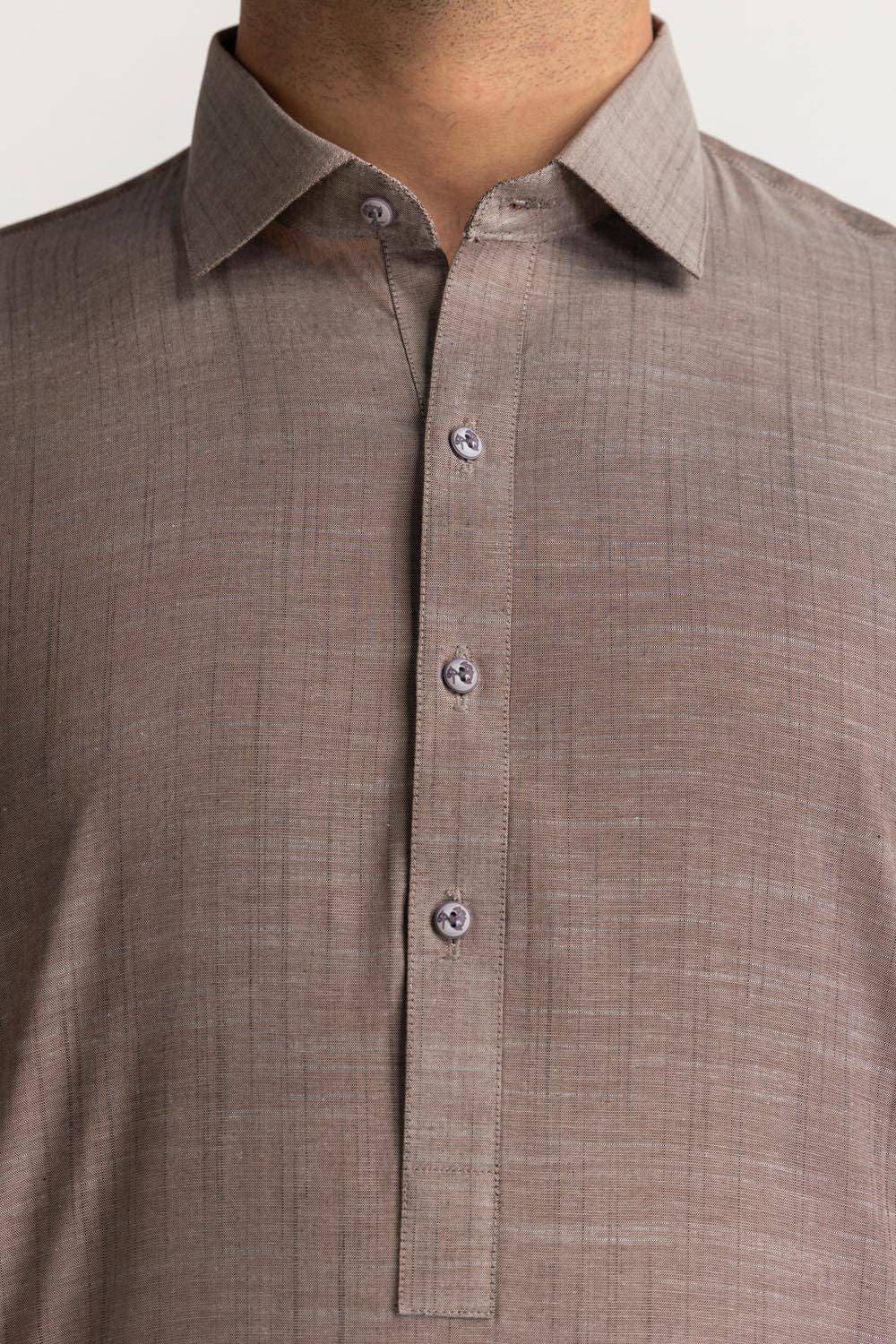 Concept Slub Unstitched Fabric Cotton-LF