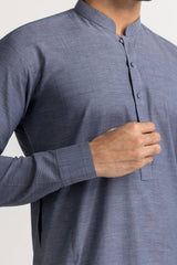 Concept Slub Unstitched Fabric Cotton-LF