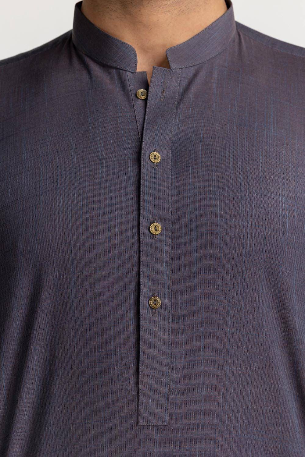 Concept Slub Unstitched Fabric Cotton-LF