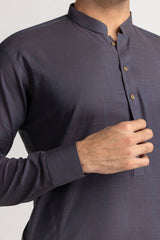 Concept Slub Unstitched Fabric Cotton-LF
