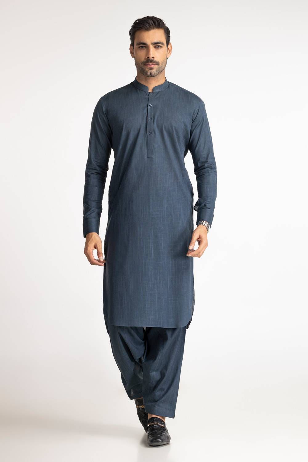 Concept Slub Unstitched Fabric Cotton-LF