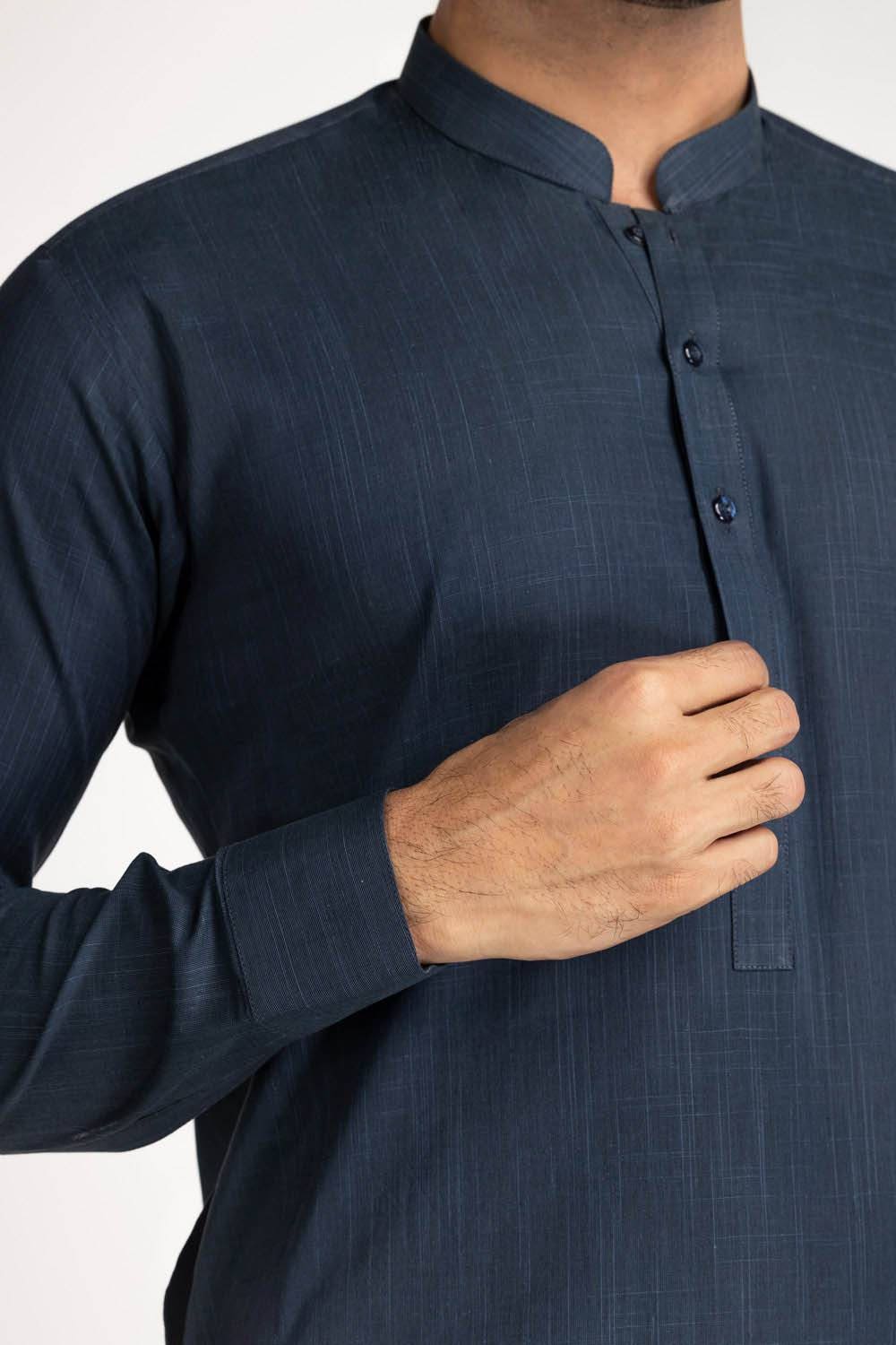 Concept Slub Unstitched Fabric Cotton-LF
