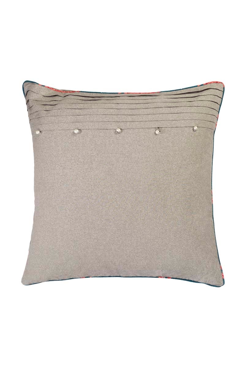 Multi Coral Rose T-150 Euro Sham Cushion Cover