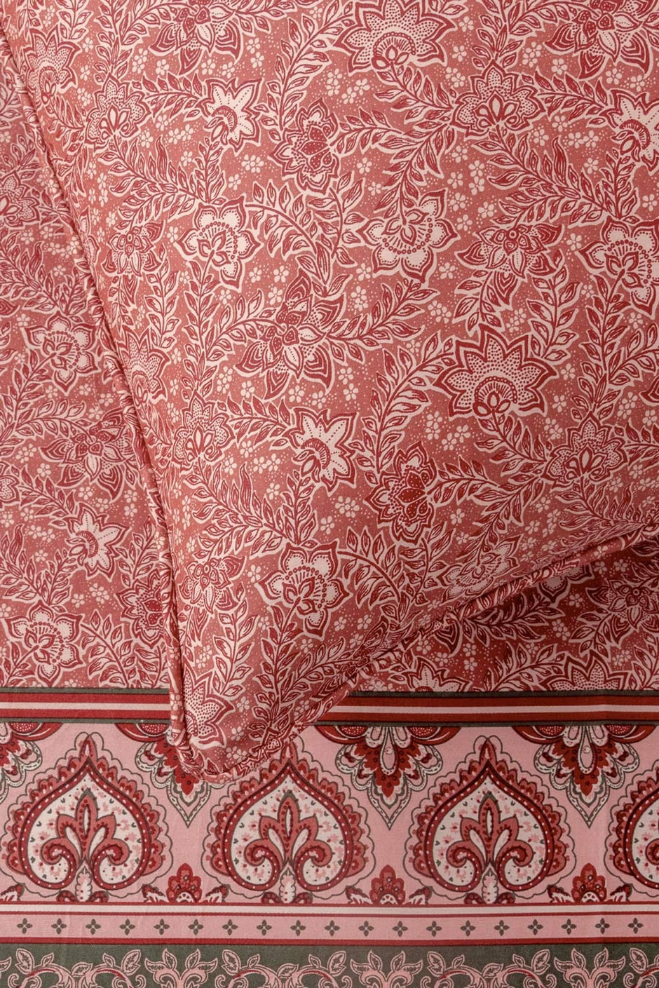 Coral Spice T-200 Bed Sheet Set