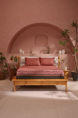 Coral Spice T-200 Bed Sheet Set