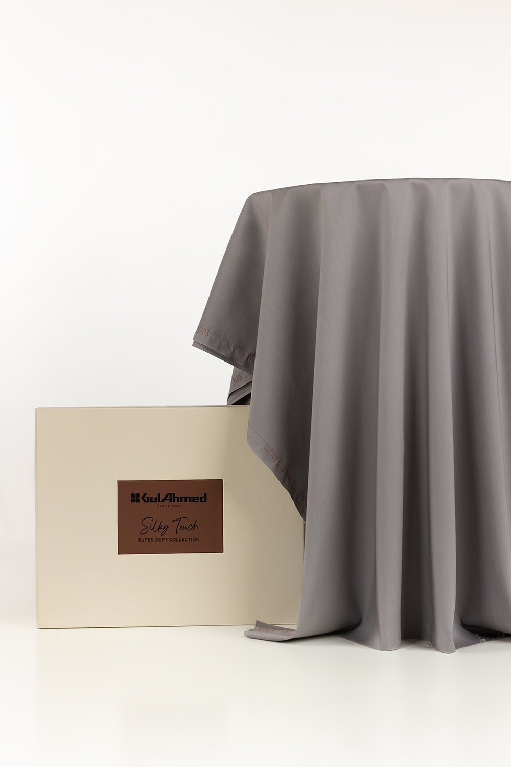 Cotton Club Plus Unstitched Fabric Cotton With Gift Box