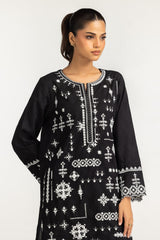Cotton Jacquard Embroidered Co-Ord Set IPST-44722
