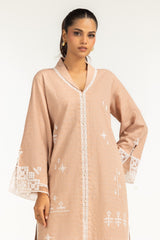 Cotton Jacquard Embroidered Co-Ord Set IPST-44723-B