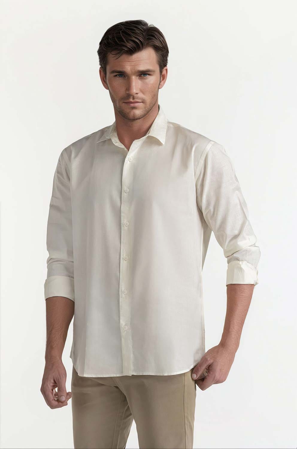 Cotton Linen Shirt MN-CS-PD24-062