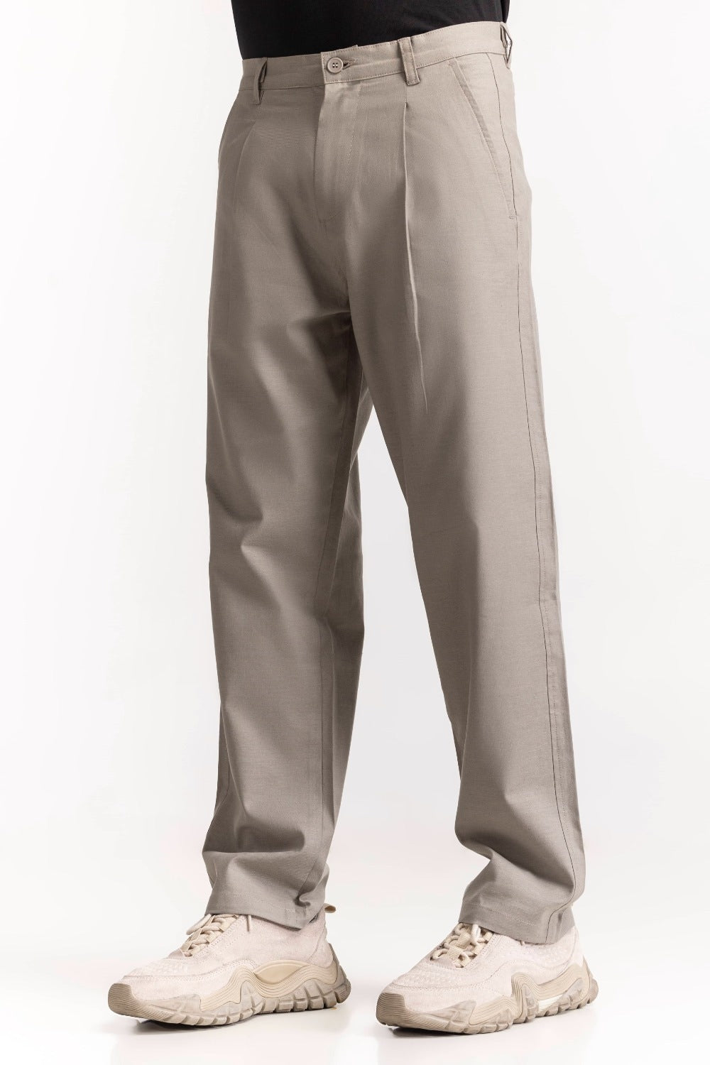 Cotton - Linen Trousers MNTRCSS24015-B