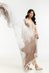 Cotton Net Embdoidered Dupatta IPD-44659