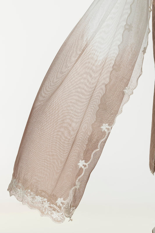 Cotton Net Embdoidered Dupatta IPD-44659