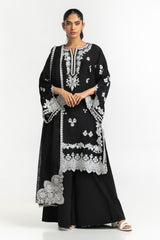 Cotton Net Sequins Embroidered Dupatta IPD-44648