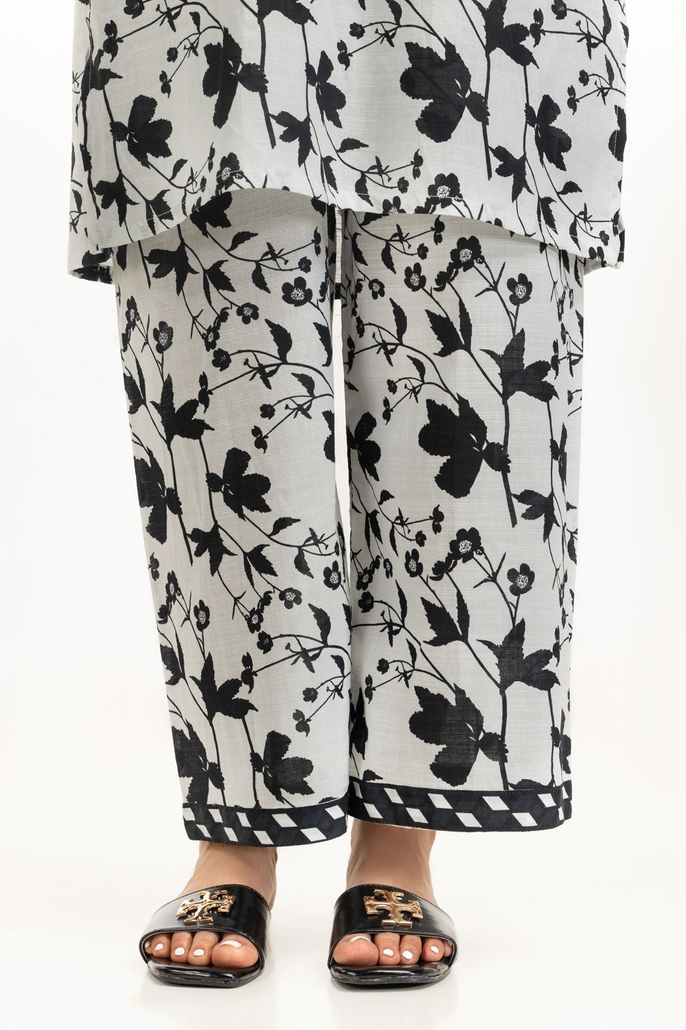 Cotton Printed Vertical Stripe Co-Ord Set IPST-44468