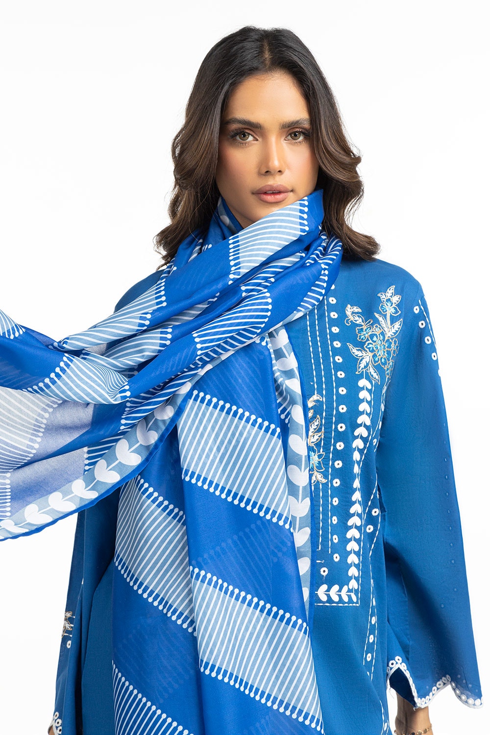 Cotton Silk Printed Dupatta IPD-44617