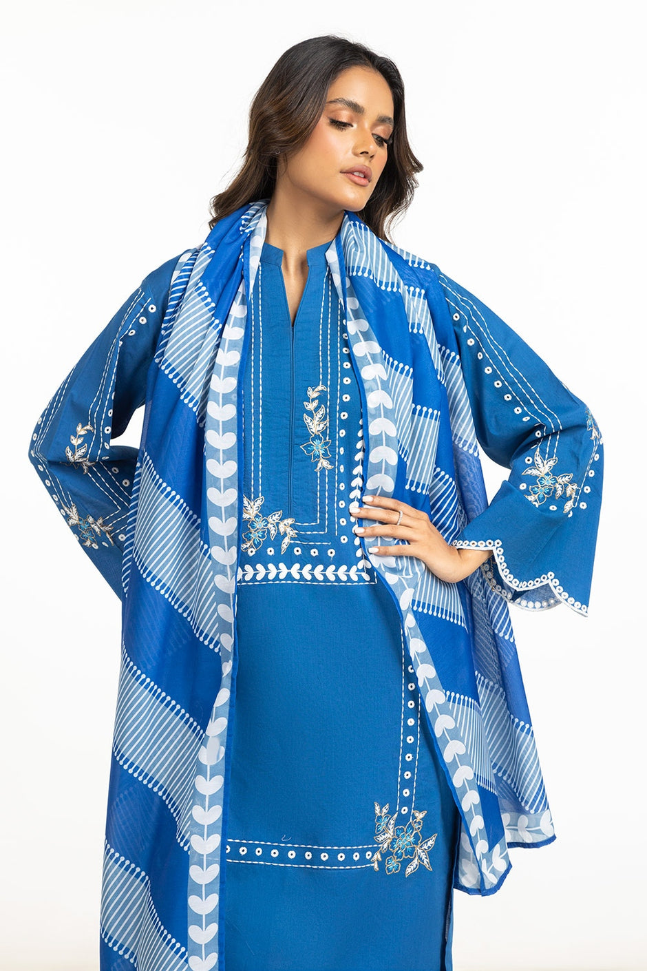 Cotton Silk Printed Dupatta
