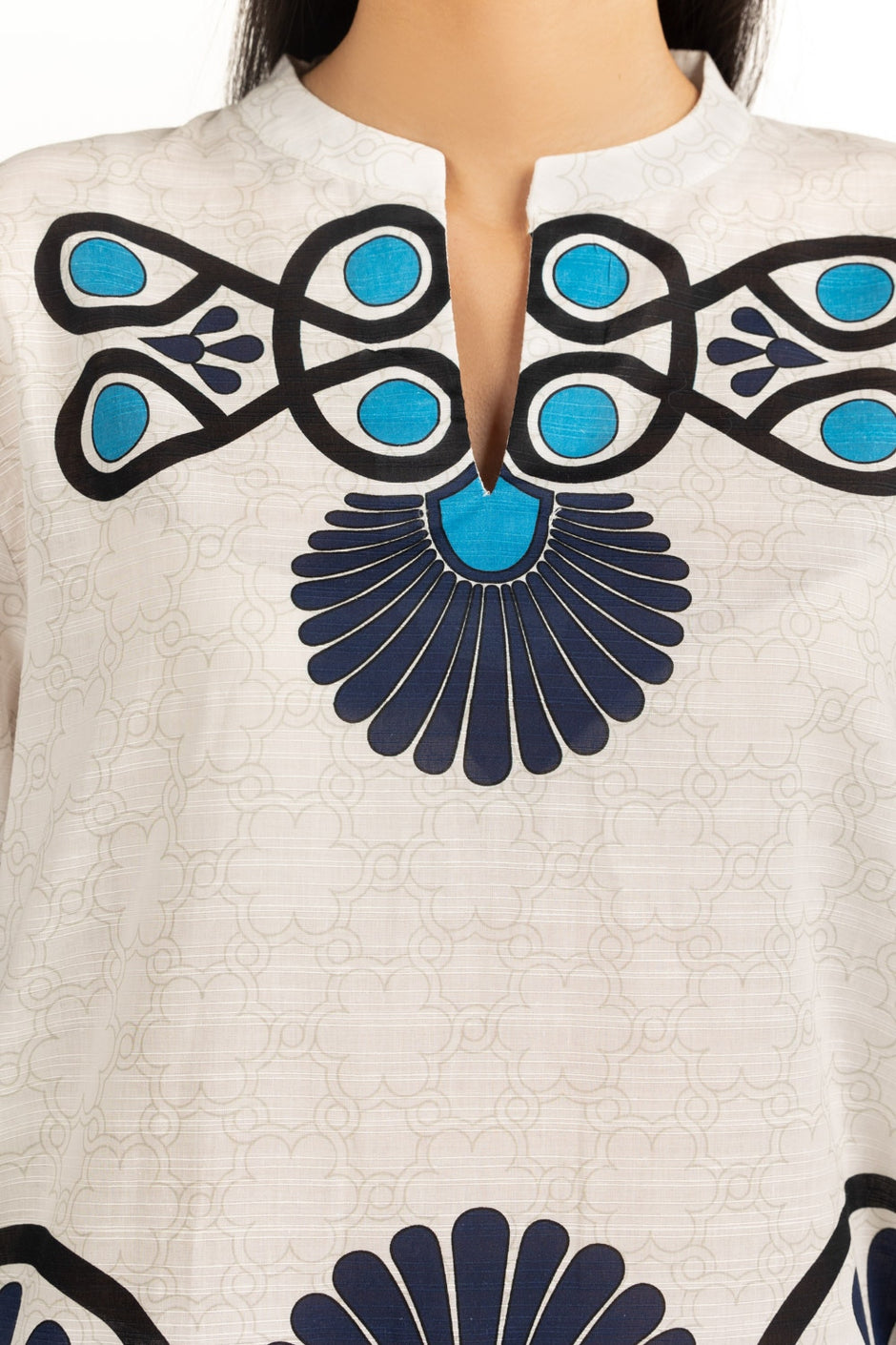 Cotton Verticle Printed Co-Ord Set