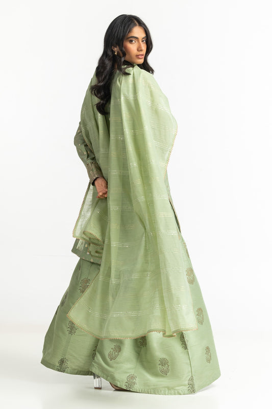 Cotton Zari Embellished Dupatta IPD-44661