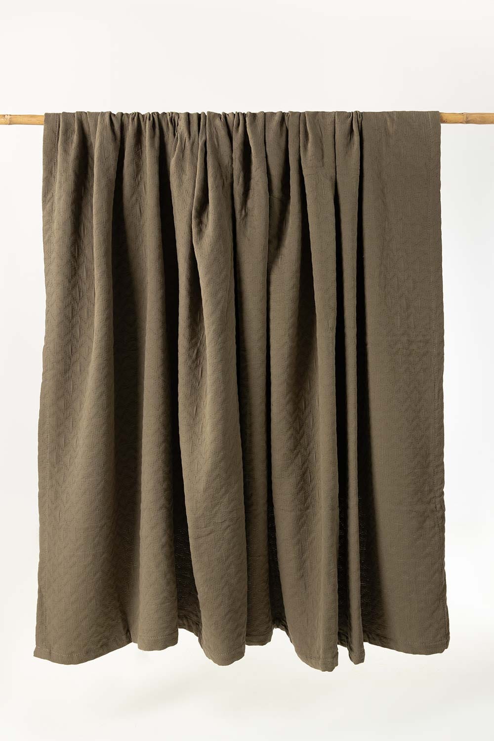 Covert Green Matelasse Blanket