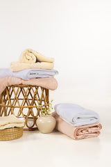 Cream Combed Towel 6Pcs Set