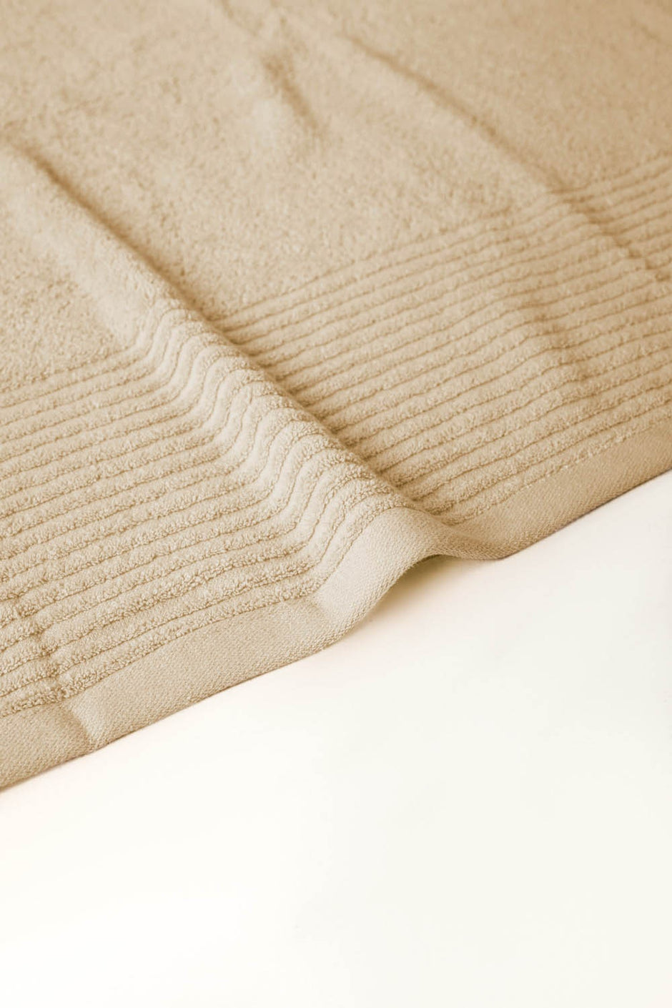 Cream Combed Towel Plain 25