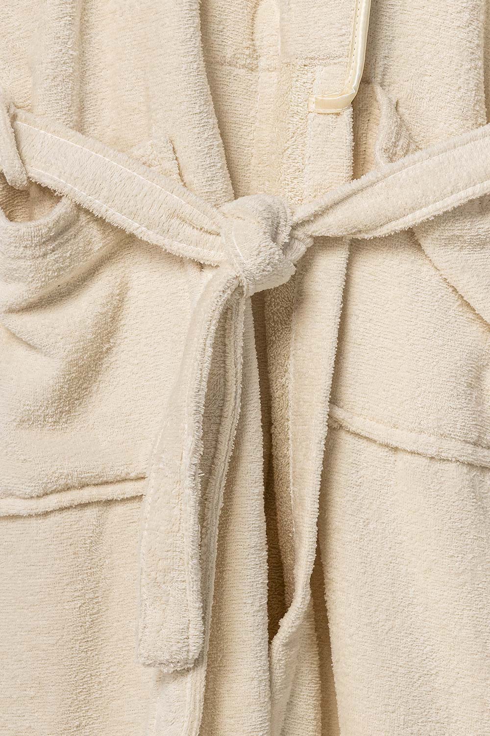 Cream Velour Bathrobe 25