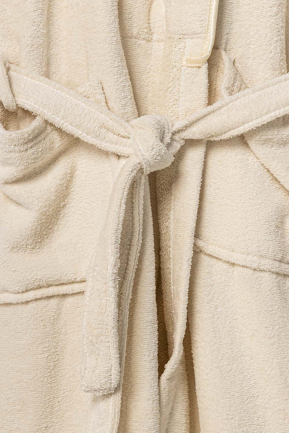 Cream Velour Bathrobe 25