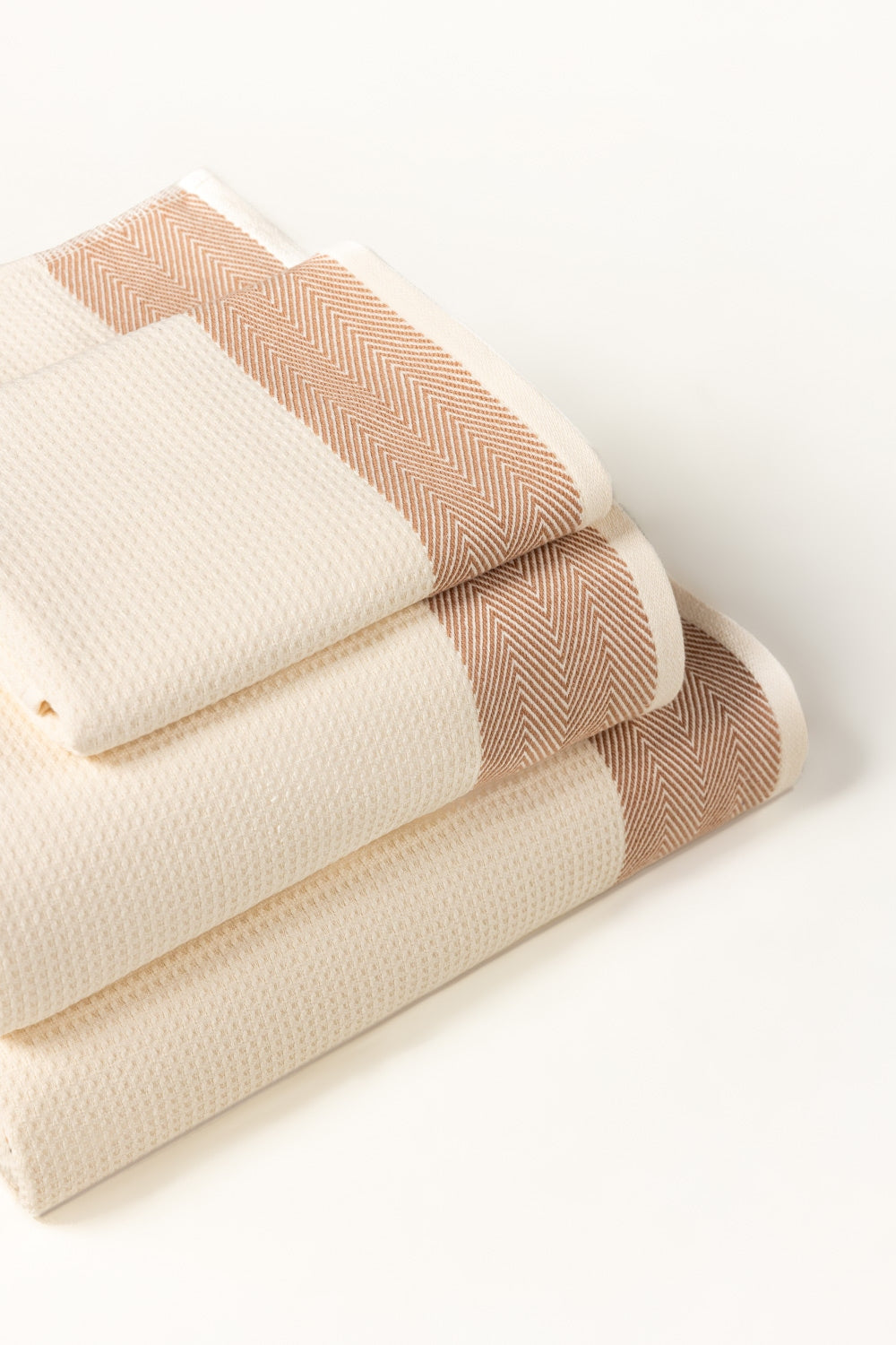 Cream Waffle Towel 25
