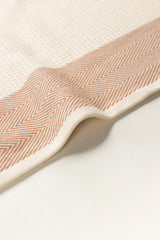Cream Waffle Towel 25