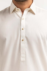 Cream Basic Suit SK-S23-044