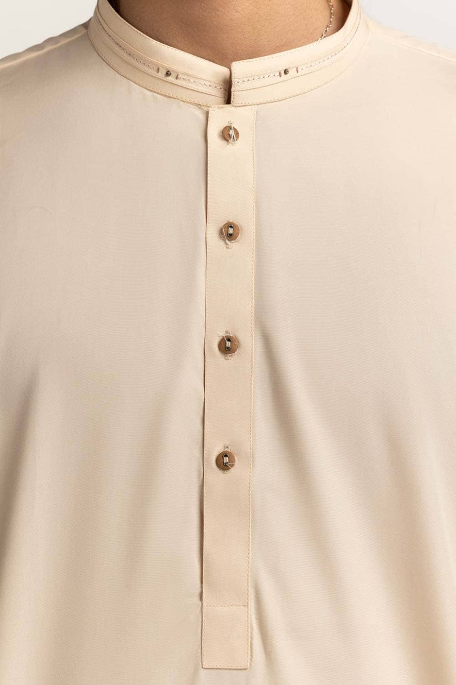 Cream Basic Suit