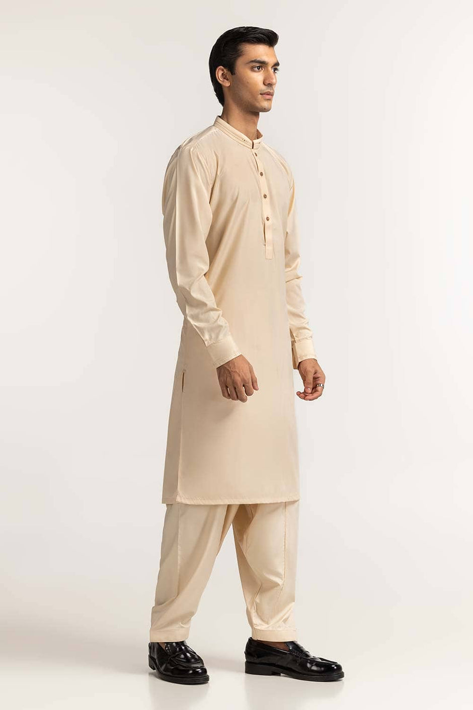 Cream Basic Suit