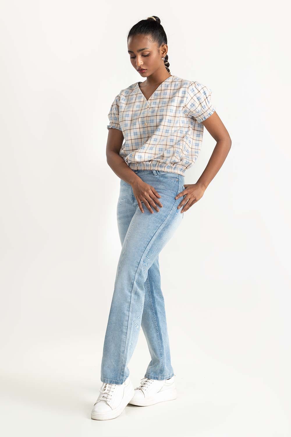 Cream Casual Shirt 224-217-030