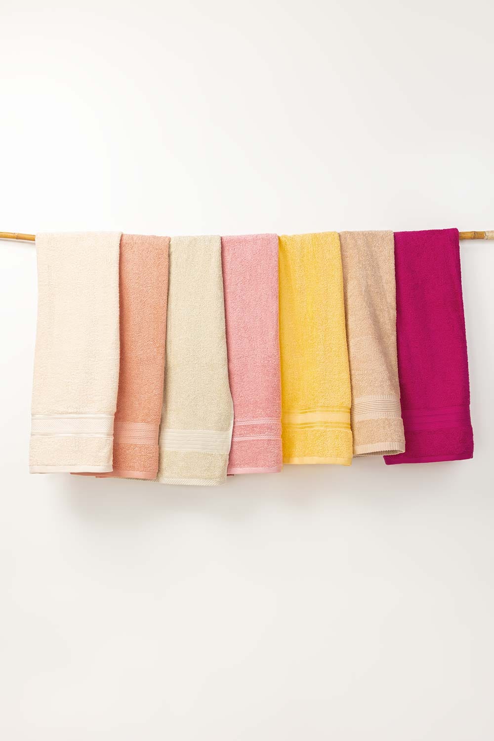 Cream Dyed Bath Towel 24