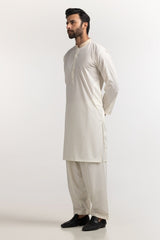 Cream Embroidered Suit SK-E24-023