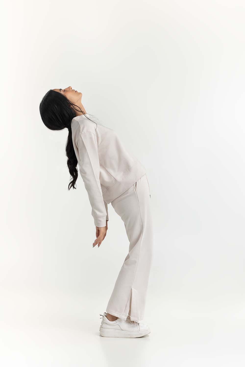 Cream Sweatshirt 224-212-099
