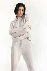 Cream Sweatshirt 224-212-099
