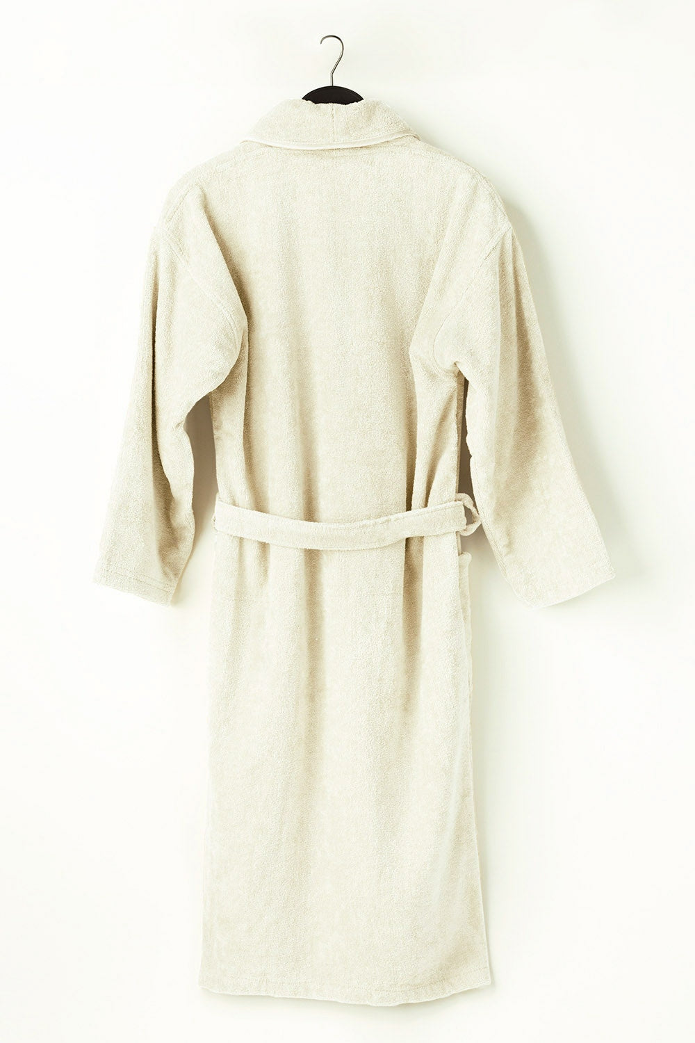 Cream Velour Bathrobe 22 W