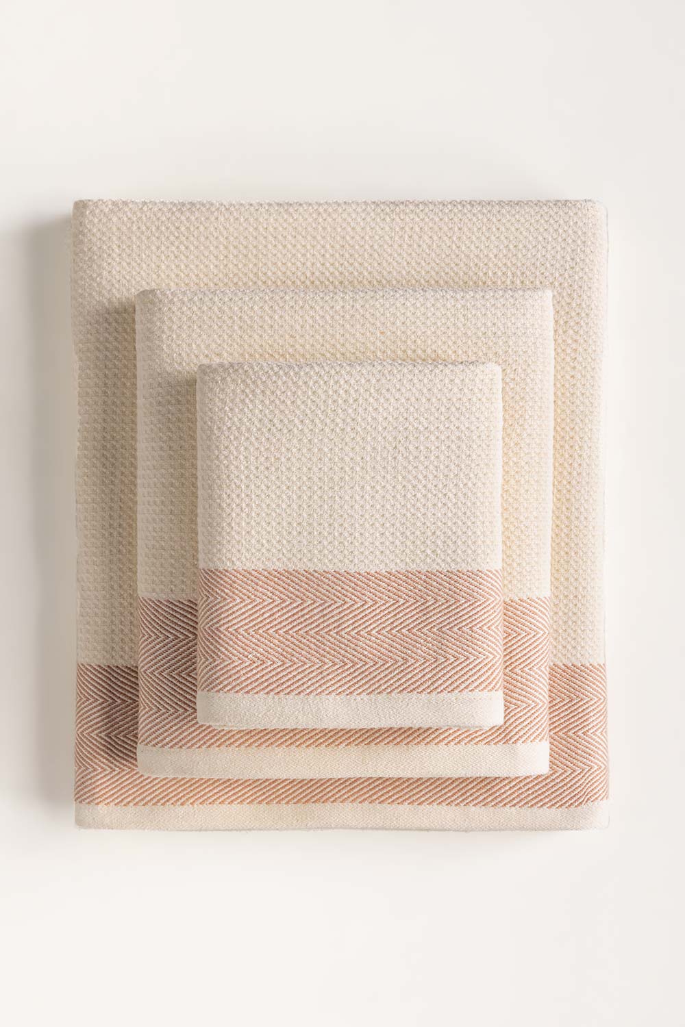 Cream Waffle Towel 24