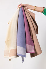 Cream Waffle Towel 24