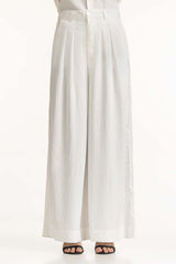 Creased Effect Wide Leg Trouser WM-TRC-SS24-013