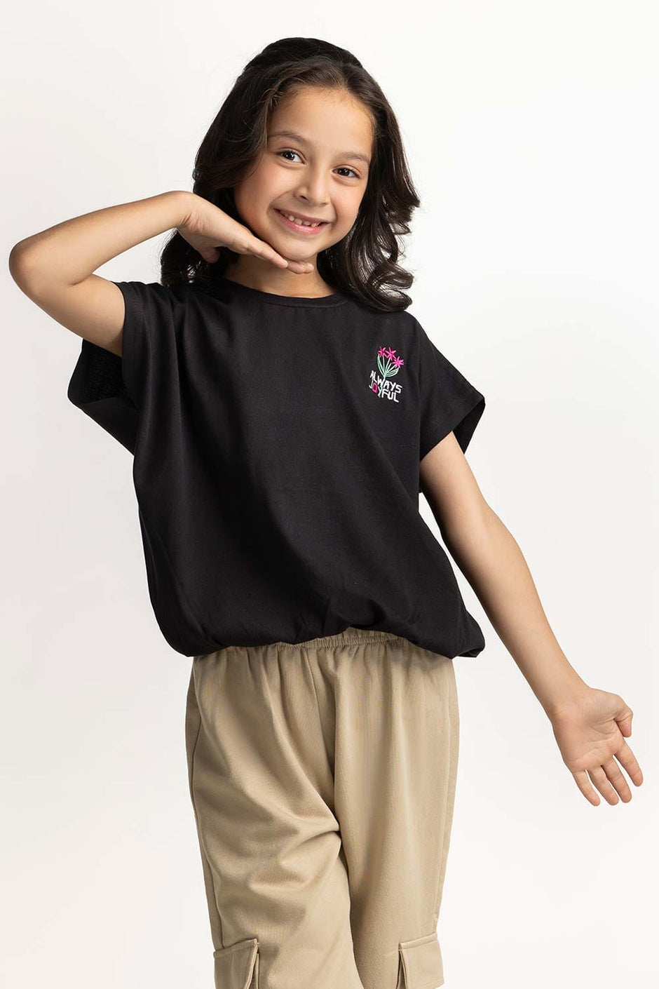 Crew Neck Loose Fit Tee JG-TS-SS24-002