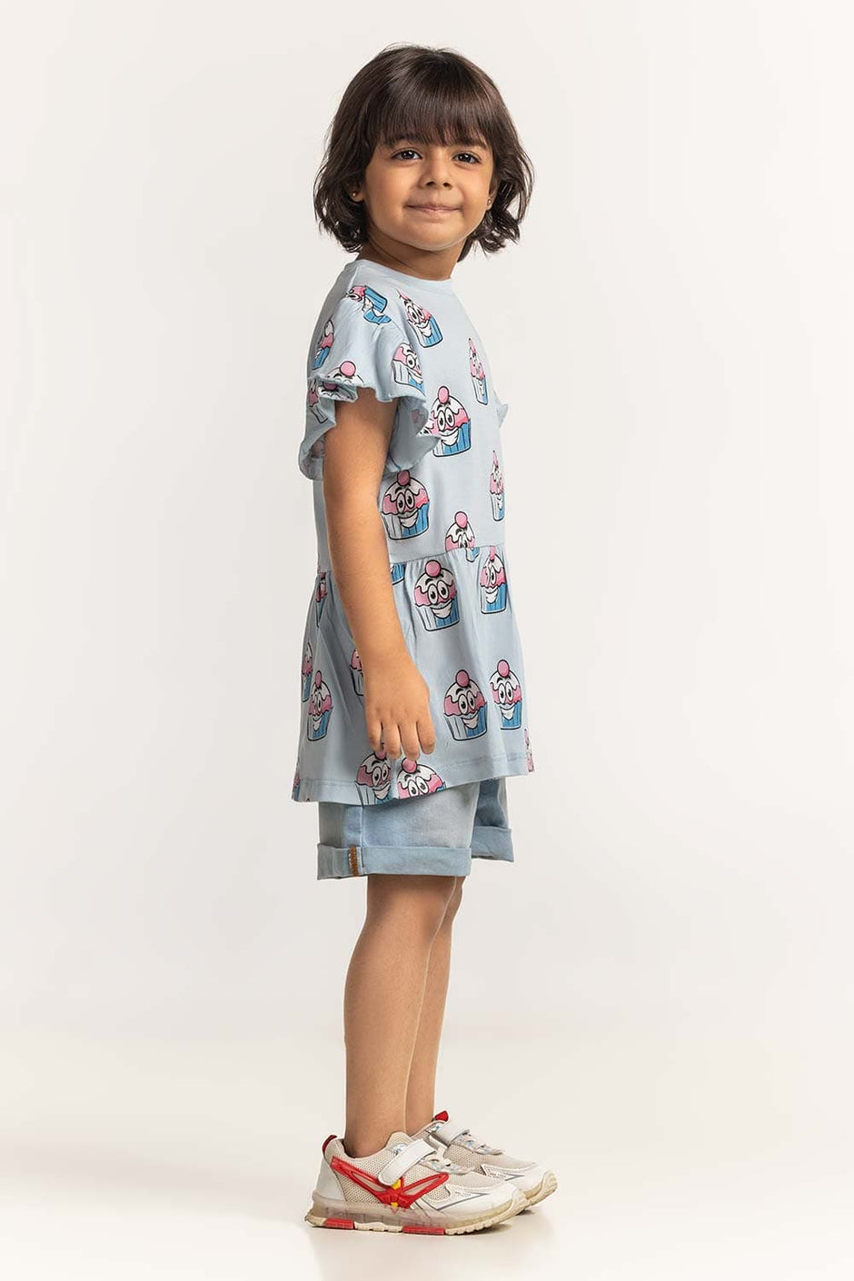 Crew Neck Printed Dress TG-DRS-SS24-405