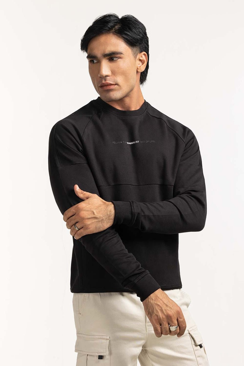 Crew Neck Swearshirt MN-SWS-WS24-056