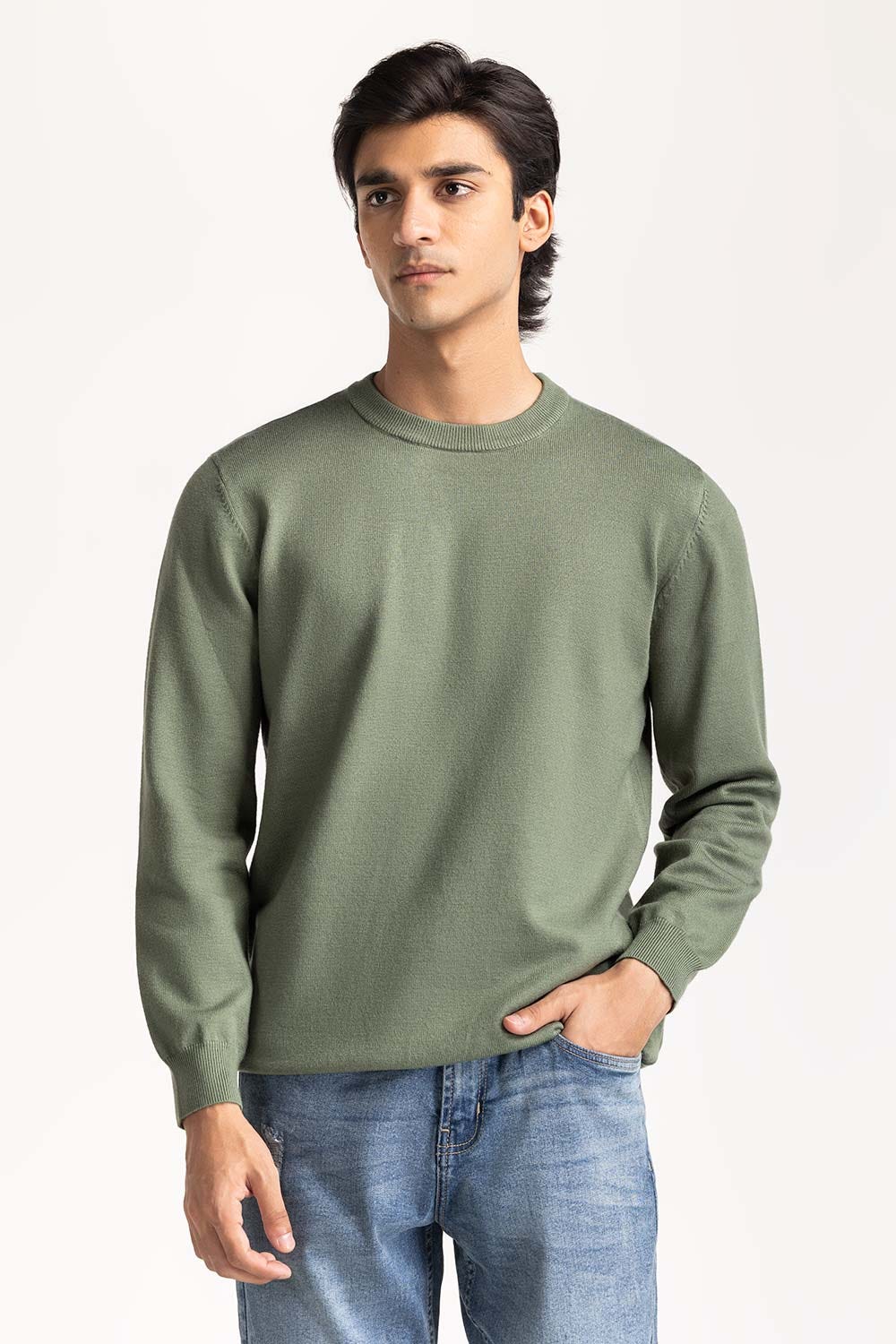 Crew Neck Sweater MN-SWT-WS24-001 A
