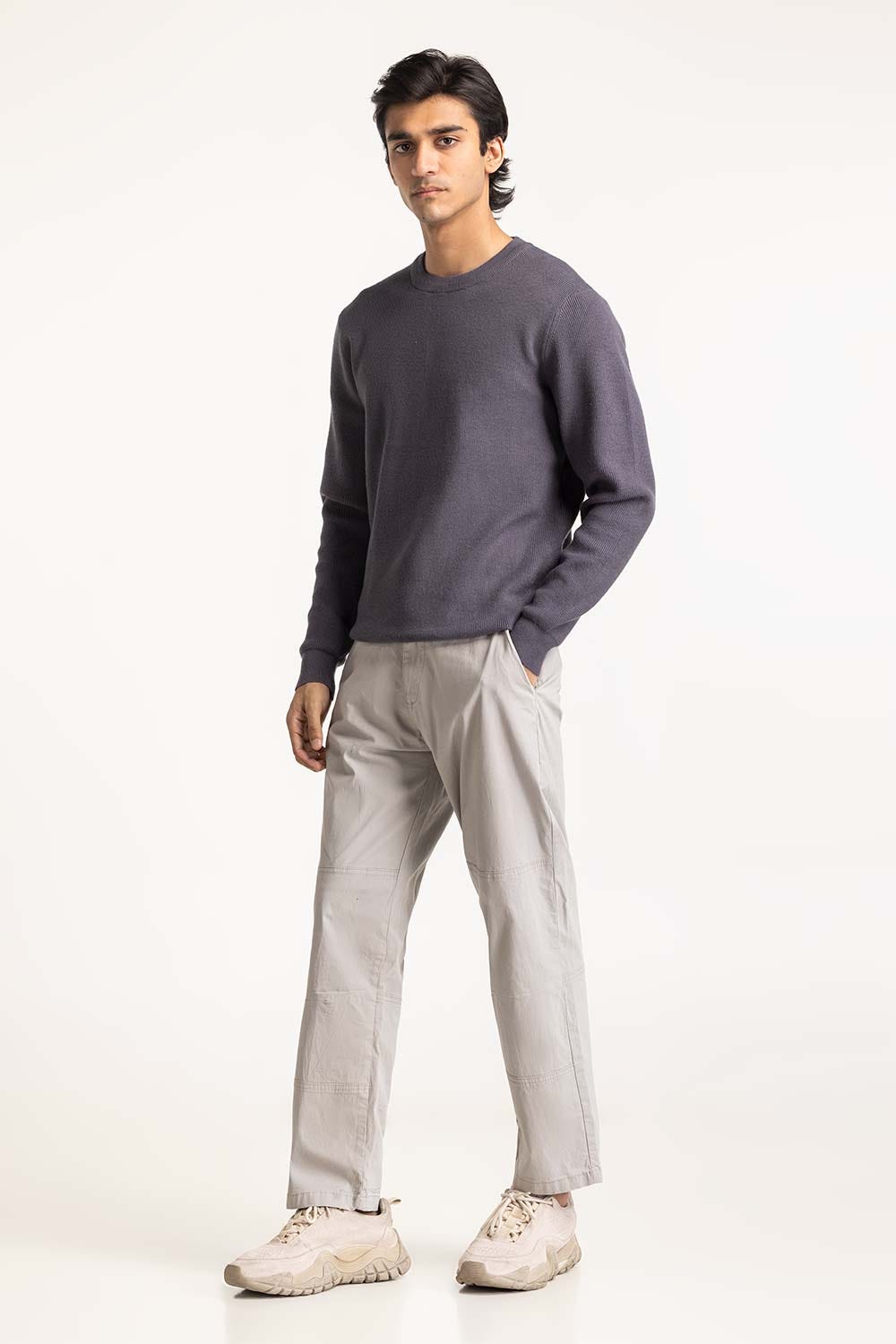 Crew Neck Sweater MN-SWT-WS24-010 B